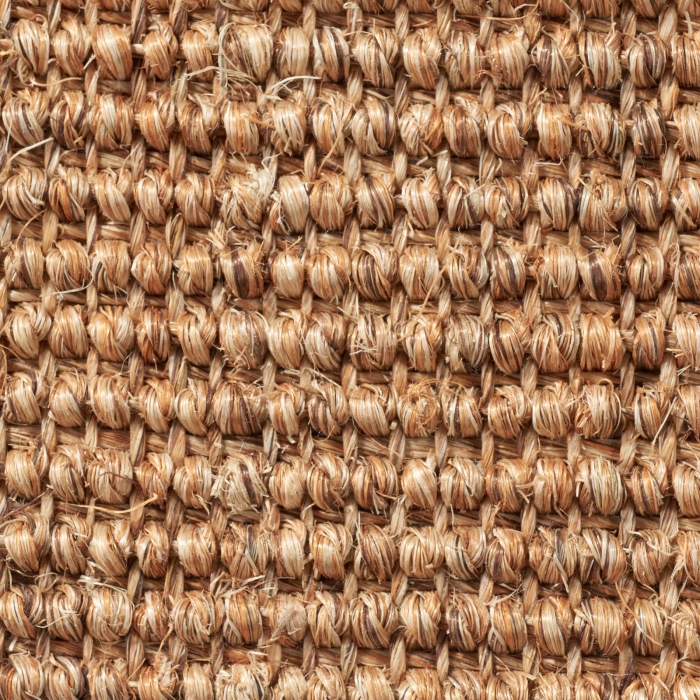 Mara Sisal mit Latexrücken - Nuss 002